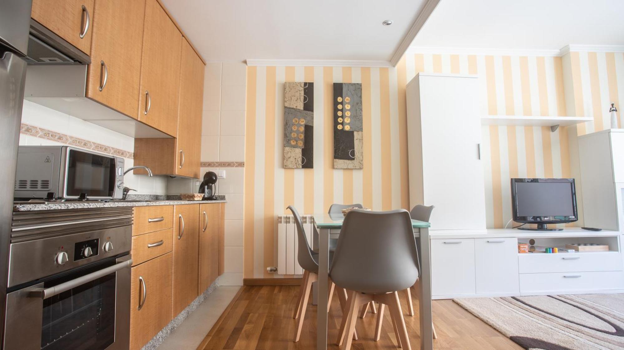 Apartamento En El Centro Con Plaza De Garaje A Guarda Dış mekan fotoğraf